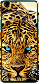 3D пластиковий матовий чехол Леопард для OnePlus 8T - 6611m-2113 изображение 