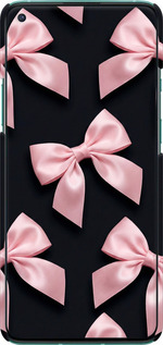 3D пластиковый матовый чехол Coquette Ribbons Dark Coquette для OnePlus 8T - 6767m-2113 изображение 