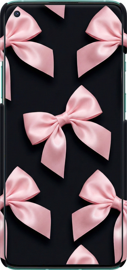 3D пластиковый матовый чехол Coquette Ribbons Dark Coquette для OnePlus 8T - 6767m-2113 изображение 