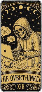 Силіконовий чехол The Overthinker для OnePlus 9 Pro - 6774u-2250 изображение 