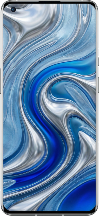 Силіконовий чехол Liquid Chrome для OnePlus 9 Pro - 6781u-2250 изображение 