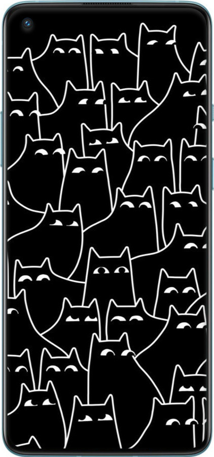 TPU чехол Із зображенням кішок для OnePlus 9R - 6470b-2326 изображение 