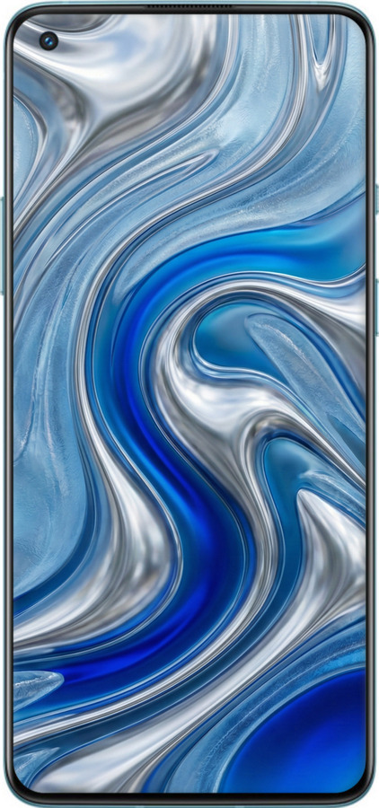 TPU чехол Liquid Chrome для OnePlus 9R - 6781b-2326 изображение 