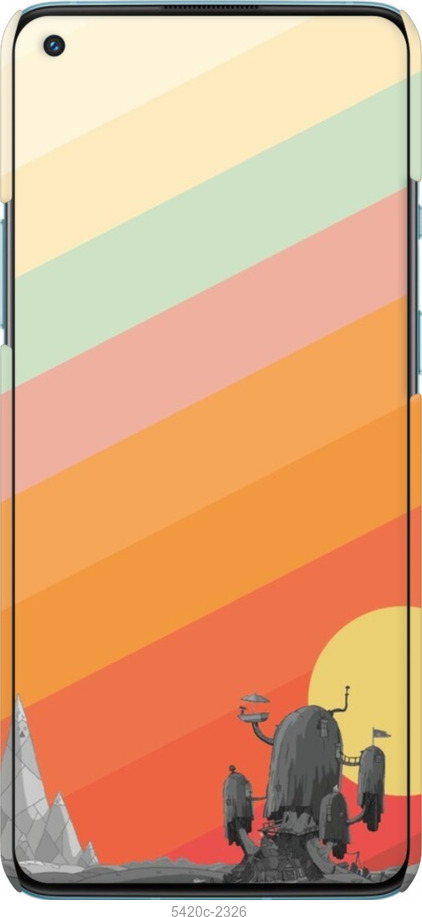 3D пластиковый матовый чехол № 5420 для OnePlus 9R - 5420m-2326 изображение 