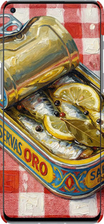 3D пластиковый матовый чехол Vintage Sardine Tin Phone для OnePlus 9RT - 6772m-2520 изображение 