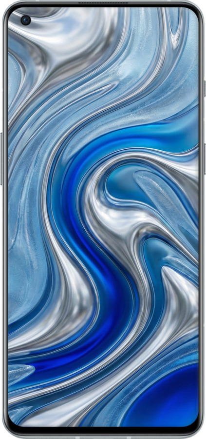 Силіконовий чехол Liquid Chrome для OnePlus 9RT - 6781u-2520 изображение 