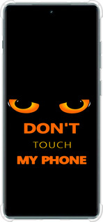 Силикон с усиленными углами чехол Don't touch the phone для OnePlus Ace 2 Pro - 4261sp-3211 изображение 