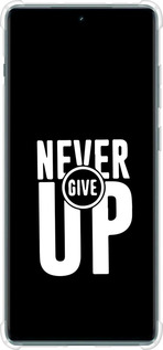 Силикон с усиленными углами чехол Никогда не сдавайся для OnePlus Ace 2 Pro - 4572sp-3211 изображение 
