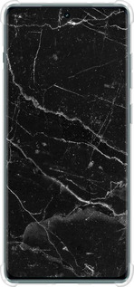 Силикон с усиленными углами чехол Черный мрамор v2 для OnePlus Ace 2 Pro - 5568sp-3211 изображение 