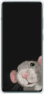 Силикон с усиленными углами чехол The Peeking Rat для OnePlus Ace 2 Pro - 6442sp-3211 изображение 
