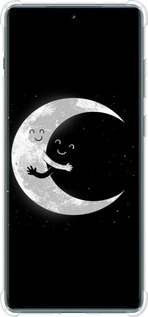 Силикон с усиленными углами чехол Лунные объятия для OnePlus Ace 2 Pro - 6508sp-3211 изображение 