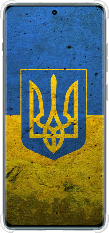 Силикон с усиленными углами чехол Флаг и герб Украины 2 для OnePlus Ace 2 Pro - 378sp-3211 изображение 