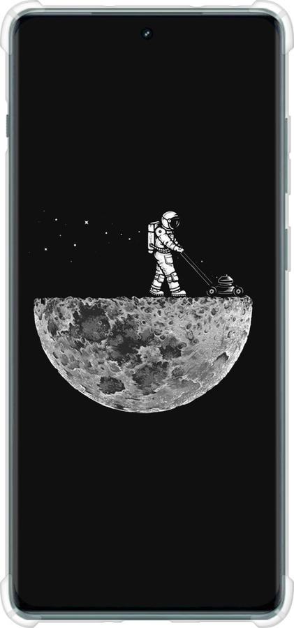 Силикон с усиленными углами чехол Moon in dark для OnePlus Ace 2 Pro - 4176sp-3211 изображение 