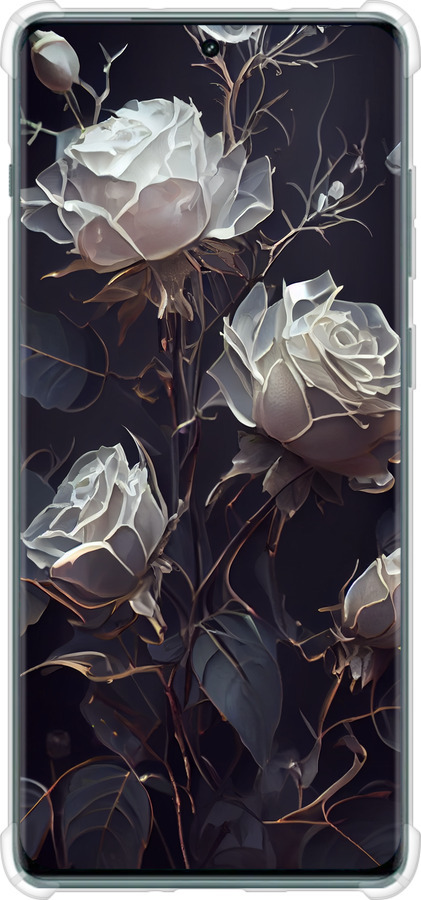 Силикон с усиленными углами чехол Розы 2 для OnePlus Ace 2 Pro - 5550sp-3211 изображение 