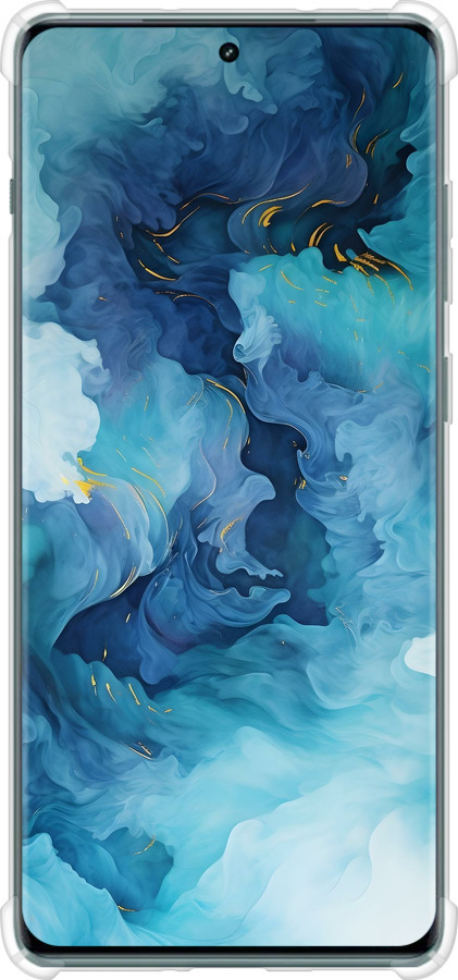 Силикон с усиленными углами чехол Акварель для OnePlus Ace 2 Pro - 6320sp-3211 изображение 