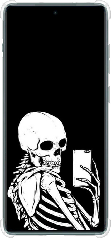Силикон с усиленными углами чехол Скелет делает Selfie для OnePlus Ace 2 Pro - 6535sp-3211 изображение 