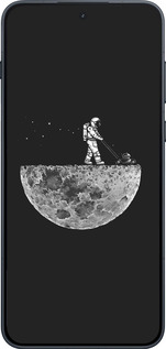 Силиконовый чехол Moon in dark для OnePlus 15R 5G - 4176u-4241 изображение 
