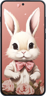 Силиконовый чехол Зайчик для OnePlus Ace 6T - 5669u-4240 изображение 