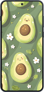 Силиконовый чехол Авокадо для OnePlus Ace 6 - 6380u-4217 изображение 
