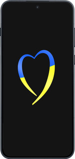 Силиконовый чехол Жёлто-голубое сердце для OnePlus 15R 5G - 885u-4241 изображение 