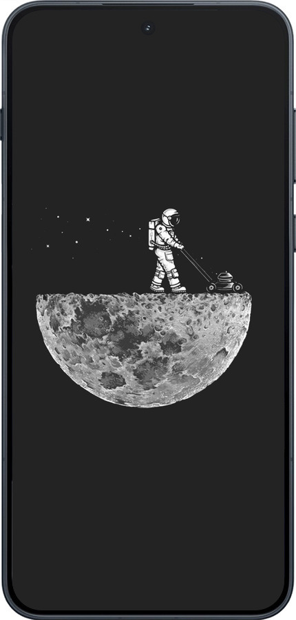 Силиконовый чехол Moon in dark для OnePlus 15R 5G - 4176u-4241 изображение 