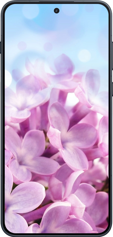 Силиконовый чехол Сирень для OnePlus Ace 6 - 527u-4217 изображение 