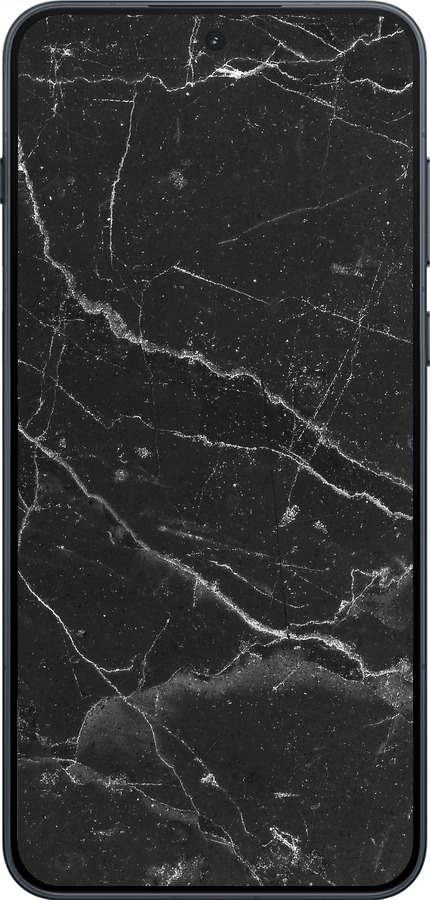 Силиконовый чехол Черный мрамор v2 для OnePlus Ace 6T - 5568u-4240 изображение 