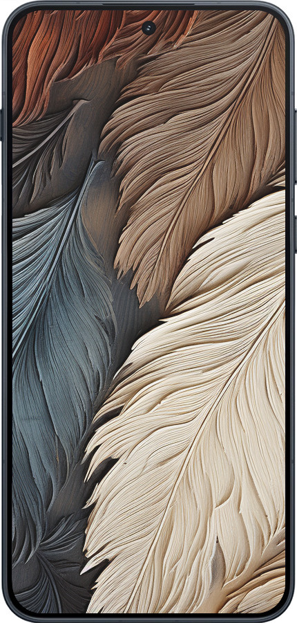 Силиконовый чехол Листья в стиле бохо для OnePlus Ace 6T - 5643u-4240 изображение 