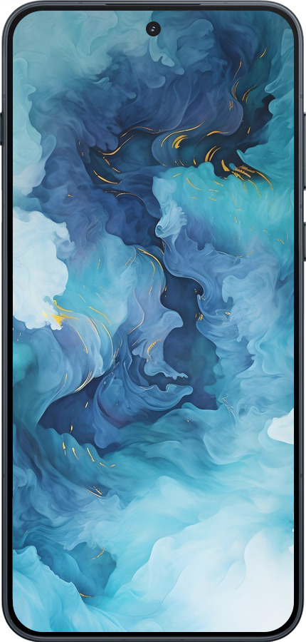 Силиконовый чехол Акварель для OnePlus Ace 6 - 6320u-4217 изображение 