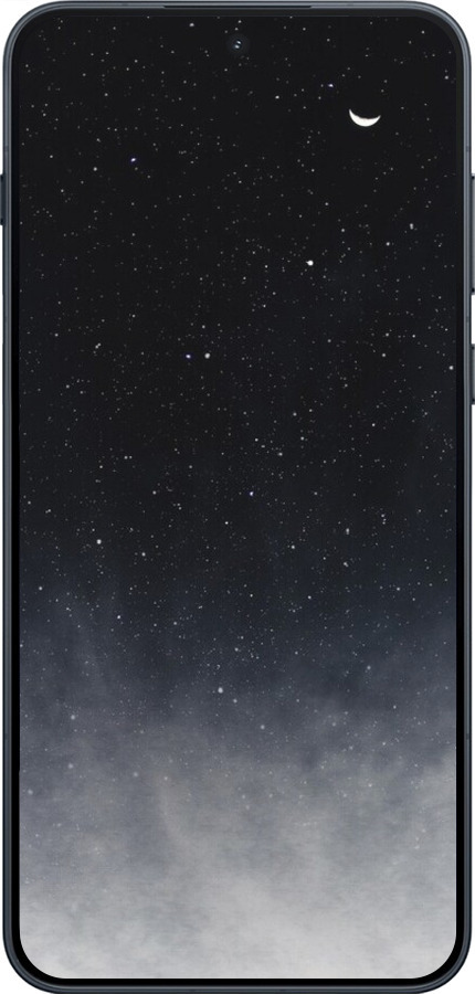 Силиконовый чехол Сині хмари, Синій місяць для OnePlus 15R 5G - 6396u-4241 изображение 