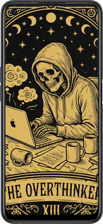 Силиконовый чехол The Overthinker для OnePlus Ace Racing - 6774u-2955 изображение 