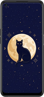 Силіконовий чехол Cute Cat Celestial/Witchy для OnePlus Ace Racing - 6787u-2955 изображение 