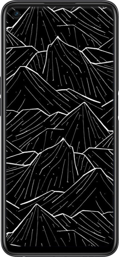 Силиконовый чехол С изображением Темных гор для OnePlus Ace Racing - 6489u-2955 изображение 