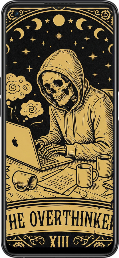 Силиконовый чехол The Overthinker для OnePlus Ace Racing - 6774u-2955 изображение 