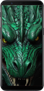 Силиконовый чехол Зелёный дракон v2 для OnePlus 5T - 5817u-1352 изображение 