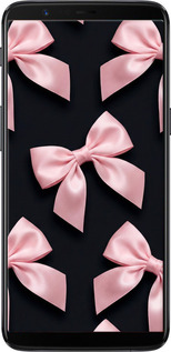 Силиконовый чехол Coquette Ribbons Dark Coquette для OnePlus 5T - 6767u-1352 изображение 