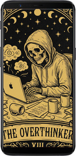 Силиконовый чехол The Overthinker для OnePlus 5T - 6774u-1352 изображение 