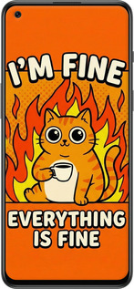 Силиконовый чехол Funny Cat для OnePlus Nord 2T - 6786u-2640 изображение 