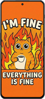 Силиконовый чехол Funny Cat для OnePlus Nord 3 - 6786u-3416 изображение 