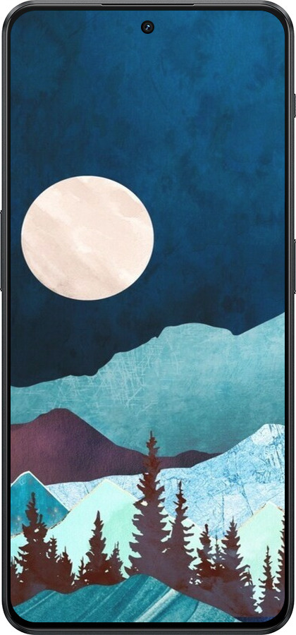 Силиконовый чехол Горная идиллия ночной пейзаж для OnePlus Nord 3 - 6488u-3416 изображение 