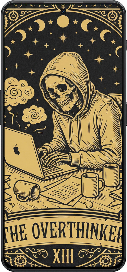 Силіконовий чехол The Overthinker для OnePlus Nord 3 - 6774u-3416 изображение 