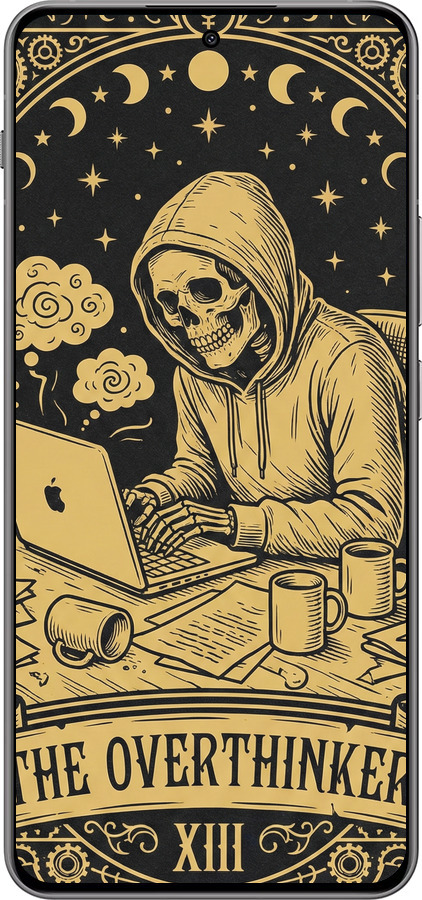 Силиконовый чехол The Overthinker для OnePlus Nord 4 5G - 6774u-3790 изображение 