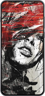 Силиконовый чехол Лицо девушки для OnePlus Nord 5 5G - 1162u-4133 изображение 