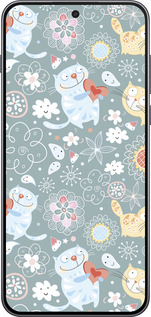 Силиконовый чехол Котята v3 для OnePlus Nord 5 5G - 1223u-4133 изображение 