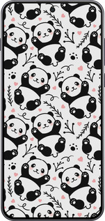 Силиконовый чехол Панды для OnePlus Nord 5 5G - 4318u-4133 изображение 
