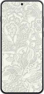 Силиконовый чехол Белое кружево для OnePlus Nord 5 5G - 4383u-4133 изображение 