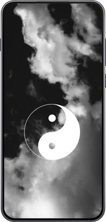 Силиконовый чехол Инь и Янь для OnePlus Nord 5 5G - 4389u-4133 изображение 