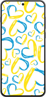 Силиконовый чехол Сердца UA для OnePlus Nord 5 5G - 5292u-4133 изображение 