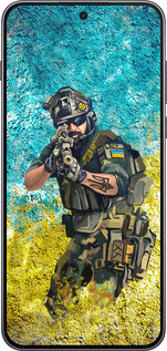 Силиконовый чехол Воин ЗСУ для OnePlus Nord 5 5G - 5311u-4133 изображение 