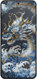 Силиконовый чехол Водяной дракон для OnePlus Nord 5 5G - 6113u-4133 изображение 